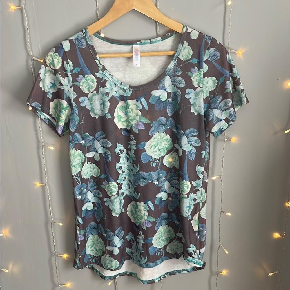 Floral Print Women's Top